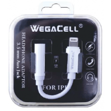 Apple Compatible Lightning to 3.5 MM Aux Adapter - WegaCell: WL-192IPH-CN