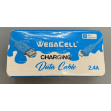 Apple Compatible Fast Charging 3 Ft Lightning TPE Data Cable - WegaCell: WL-3CBL104-IPH