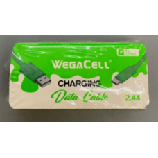 Android Type C USB Braided Fast Charging 3 Ft TPE Data Cable - WegaCell: WL-3CBL104-TYC