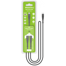 Android USB Type C  -USB Type C USB Fast Charging 10 Ft TPE Data Cable - WegaCell: WL-10FTCBL163-TYC-TYC
