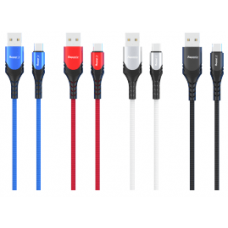 Android Type C USB Braided Fast Charging 10 Ft Fabric Data Cable - Reponic: RP-CB362-TYC Android Type C USB Braided Fast Charging 10 Ft Fabric Data Cable - Reponic: RP-CB362-TYC