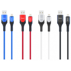 Apple Compatible Fast Charging 10 Ft Lightning Fabric Data Cable - Reponic: RP-CB361-IPH Apple Compatible Fast Charging 10 Ft Lightning Fabric Data Cable - Reponic: RP-CB361-IPH