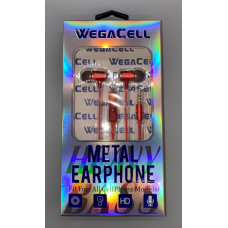 In-Ear Stereo Earphone Noise Isolating Heavy Bass - WegaCell: WL-777EP-HF