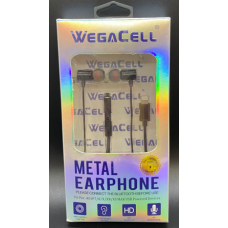 Apple Compatible In-Ear Stereo Earphone Noise Isolating Heavy Bass - WegaCell: WL-85IPH-HF