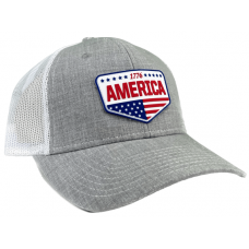 Hats: HAT-AH-MH-RP07-GY+WH Hats: HAT-AH-MH-RP07-GY+WH