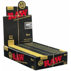 Rolling paper: ROL-RAW-1-1-4-BK-24CT