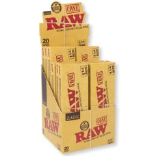 Rolling paper: ROL-RAW-CLE-KS-CONE-PRE-ROL-20CT