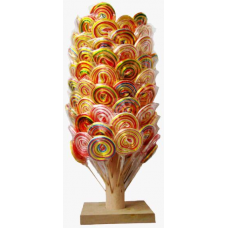 Snacks & Candy: SNC-COCCO-WHIRLY-LOLLIPOP-STAND