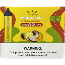 Vape: VAP-LUXURY-LITES-OMEGA-AIR-MAX-5K-TROPICAL-BANAN