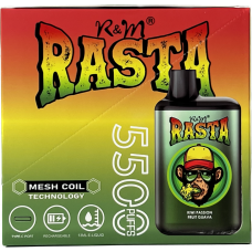 Vape: VAP-R&M-RASTA-5500-KIWI-PASSION-FRU Vape: VAP-R&M-RASTA-5500-KIWI-PASSION-FRU