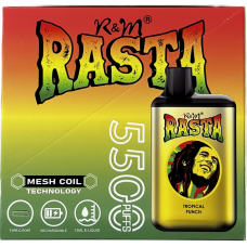 Vape: VAP-R&M-RASTA-5500-TROPICAL-PUNCH Vape: VAP-R&M-RASTA-5500-TROPICAL-PUNCH