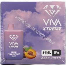 Vape: VAP-VIVA-6K-PEACH-PASSIONFRUIT