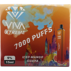 Vape: VAP-VIVA-7K-ICED-MANGO-GUAVA