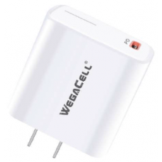 Universal Dual Port Fast Charging USB Home Wall Charger  - .WegaCell: WL-198PD-HC
