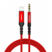 Lightning to 3.5 mm Aux cable for HiFi Stereo Sound in Car, Speakers, and Headphones - WegaCell: WL-187IPH-AX
