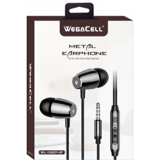 In-Ear Stereo Earphone Noise Isolating Heavy Bass - WegaCell: WL-189EP-HF In-Ear Stereo Earphone Noise Isolating Heavy Bass - WegaCell: WL-189EP-HF