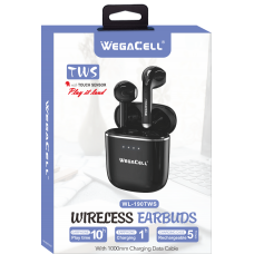 Bluetooth 5.0 TWS HD Wireless Earbuds - WegaCell: WL-190TWS