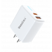 Universal Dual Port Fast Charging USB C-USB Home Wall Charger  - .WegaCell: WL-64PD-HC