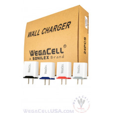 Universal Dual Port Fast Charging USB - Home Wall Charger - WegaCell: WL-2USB02-HC