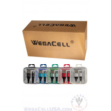 Android V8 Micro USB Braided Fast Charging 3 Ft TPE Data Cable - WegaCell: WL-3CBL51-MCR