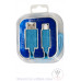 Android V8 Micro USB Braided Fast Charging 3 Ft TPE Data Cable - WegaCell: WL-3CBL89-MCR