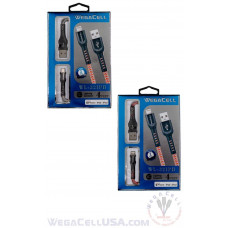 Apple Certified MFI iPhone Fast Charging 4 Ft Lightning Cable - WegaCell: WL-32IPH