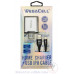Apple Compatible Universal Dual Port Wall Charger Lightning Cable Combo - WegaCell: WL-1602IPH-2HC