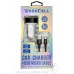 Android Universal Dual Port Car Charger V8 Micro Cable Combo - WegaCell: WL-1604MCR-2DCH