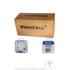 Apple Compatible In-Ear Stereo Earphone Noise Isolating Heavy Bass - WegaCell: WL-57IPH-HF Apple Compatible In-Ear Stereo Earphone Noise Isolating Heavy Bass - WegaCell: WL-57IPH-HF