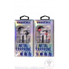 In-Ear Stereo Earphone Noise Isolating Heavy Bass - WegaCell: WL-67EP-HF In-Ear Stereo Earphone Noise Isolating Heavy Bass - WegaCell: WL-67EP-HF