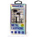 Apple Compatible In-Ear Stereo Earphone Noise Isolating Heavy Bass - WegaCell: WL-72IPH-HF