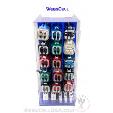 Rotating Lockable Double-Sided Counter Display Rack 146 pcs. Model No. WegaCell: WL-9905ASD Rotating Lockable Double-Sided Counter Display Rack 146 pcs. Model No. WegaCell: WL-9905ASD