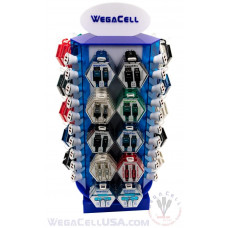 Rotating LED Counter Display Rack 150 pcs. Model No. WegaCell: WL-9908AS Rotating LED Counter Display Rack 150 pcs. Model No. WegaCell: WL-9908AS