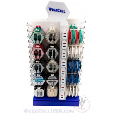 Rotating LED Counter Display Rack 202 pcs. Model No. WegaCell: WL-9910AS Rotating LED Counter Display Rack 202 pcs. Model No. WegaCell: WL-9910AS