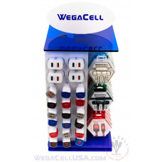 Rotating Counter Display Rack 74 pcs. Model No. WegaCell: WL-9911AS Rotating Counter Display Rack 74 pcs. Model No. WegaCell: WL-9911AS