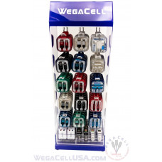 Counter Display Rack 114 pcs. Model No. WegaCell: WL-9917AS