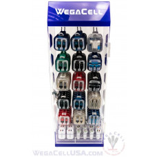 Lockable Counter Display Rack 114 pcs. Model No. WegaCell: WL-9918ASD