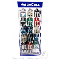 Counter Display Rack 114 pcs. Model No. WegaCell: WL-9919AS
