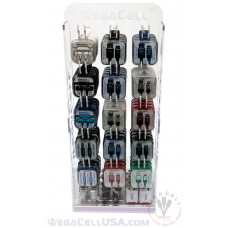 LED Counter Display Rack 99 pcs. Model No. WegaCell: WL-9926ASL