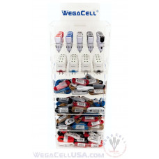 LED Counter Display Rack 156 pcs. Model No. WegaCell: WL-9927ASL