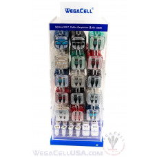 LED Lockable Counter Display Rack 190 pcs. Model No. WegaCell: WL-9929ASL